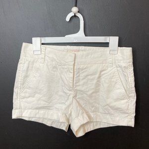 White J.Crew Shorts